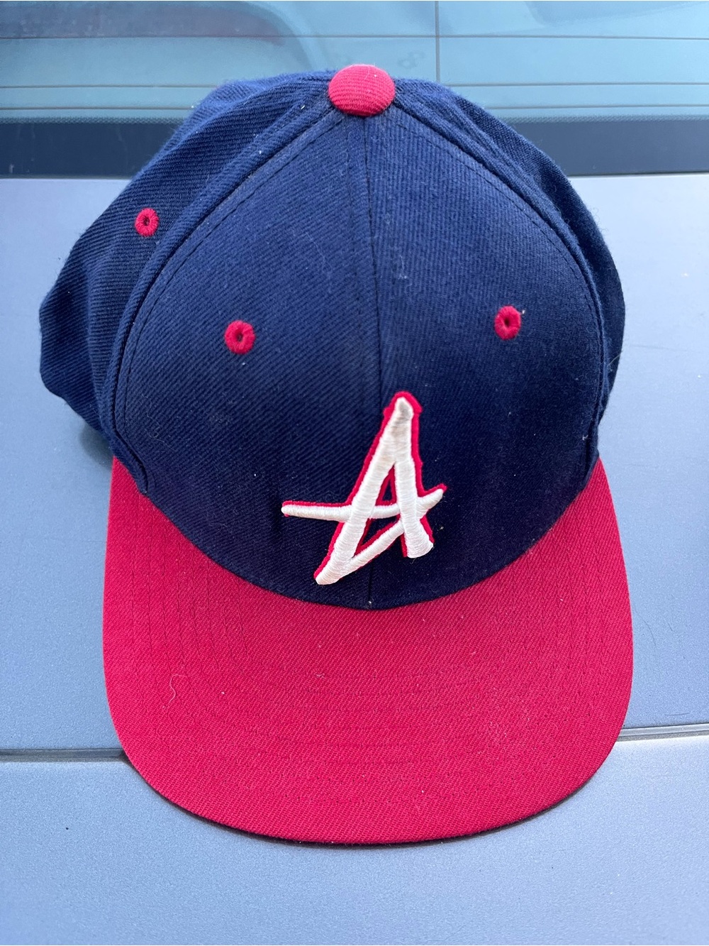 Vintage 90s Atlanta Braves Snapback Hat Collaboration Altamont Apparel &Starter